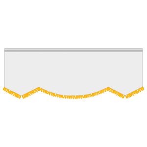 2.5' x 8' Parade Lead Banner with Fringe