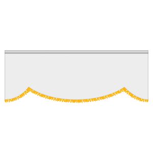 2.5' x 8' Parade Lead Banner with Fringe