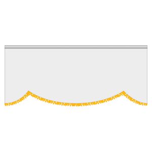 3' x 8' Parade Lead Banner with Fringe