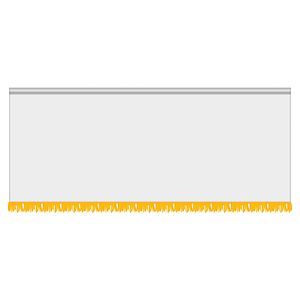 3' x 8' Parade Lead Banner with Fringe