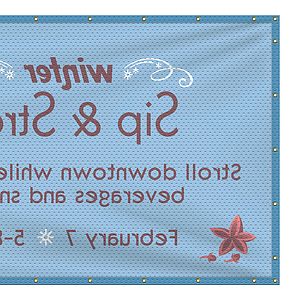 5' x 12' Polyester Mesh Banner