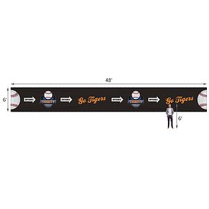 6' x 48' Polyester Mesh Banner