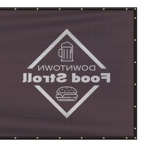 6' x 48' Premium Polyester Mesh Banner
