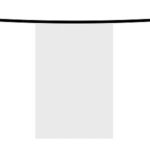 60' PVC Rectangular Pennant Strings