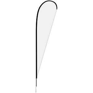 12' Single Reverse Custom Portable Teardrop Banner