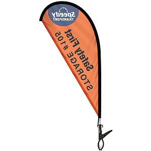 Mini Teardrop Banner with Clip