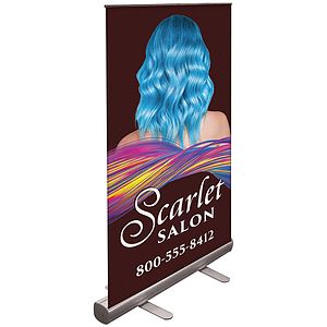 32" x 60" Custom Digitally Printed Retractable Banner Stand