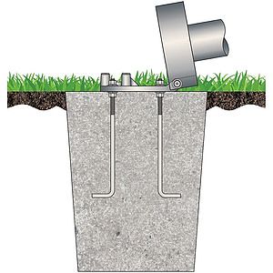 Tilting Shoe Base - 3" Diameter