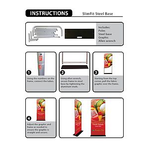 SlimFit Steel Base Replacement Graphic