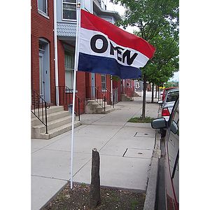 9' x 1" White Aluminum Rotating Pole