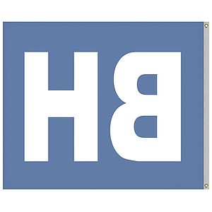 5' x 6' Nylon Two Letter School Spirit Flags