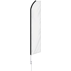 12' Digitally Printed Custom Swooper Banner