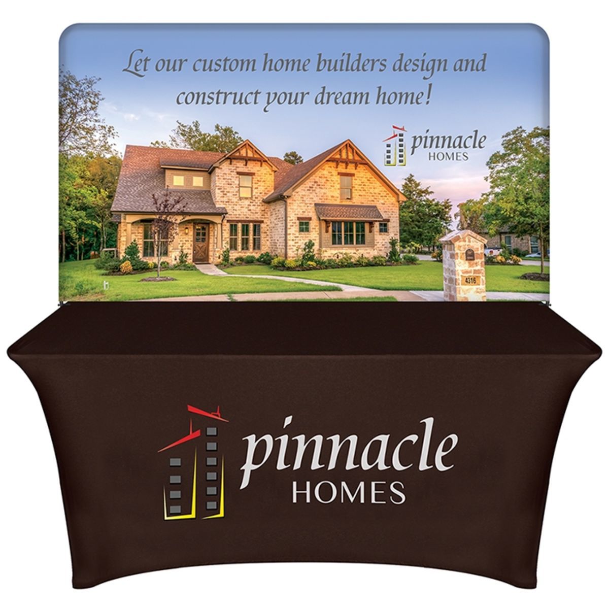 6 Table Cover 6' table cover half wall kit | Order Swag