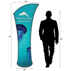 Tower Stand Pointed Curve Kit