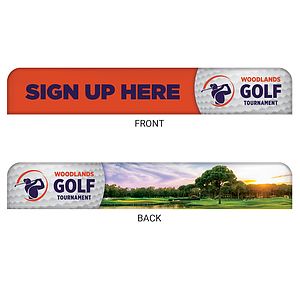 8' Table Top Hardware Replacement Banner - Small