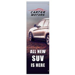 96" x 30" Custom Vinyl Avenue Banners