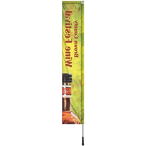 2' X 12' Custom Single Reverse Windchaser Flag Kit
