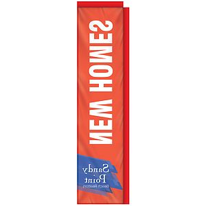 2' X 8' Single Reverse Windchaser Flag