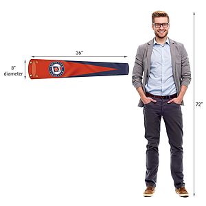 8" x 36" Custom Digitally Printed Knitted Polyester Windsocks