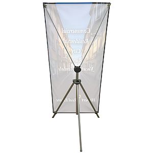 60" x 31" X-Banner Kit