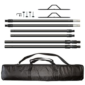 Premium 8' x 8' Backdrop Banner Kit