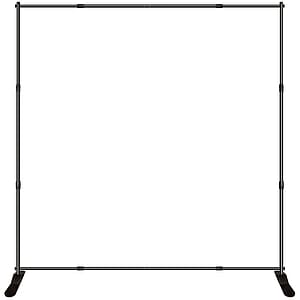 Premium 8' x 8' Backdrop Banner Kit