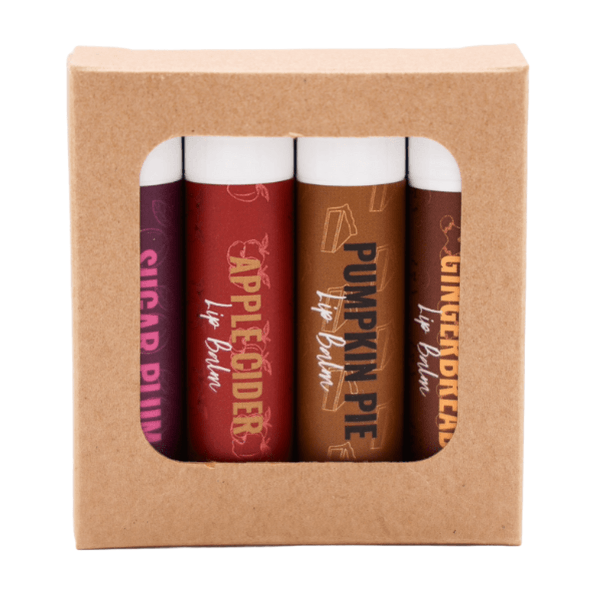 Limited Edition Holiday Lip Balm 4-Pack Set