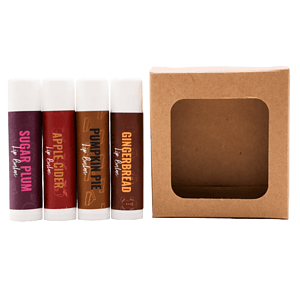 Limited Edition Holiday Lip Balm 4-Pack Set