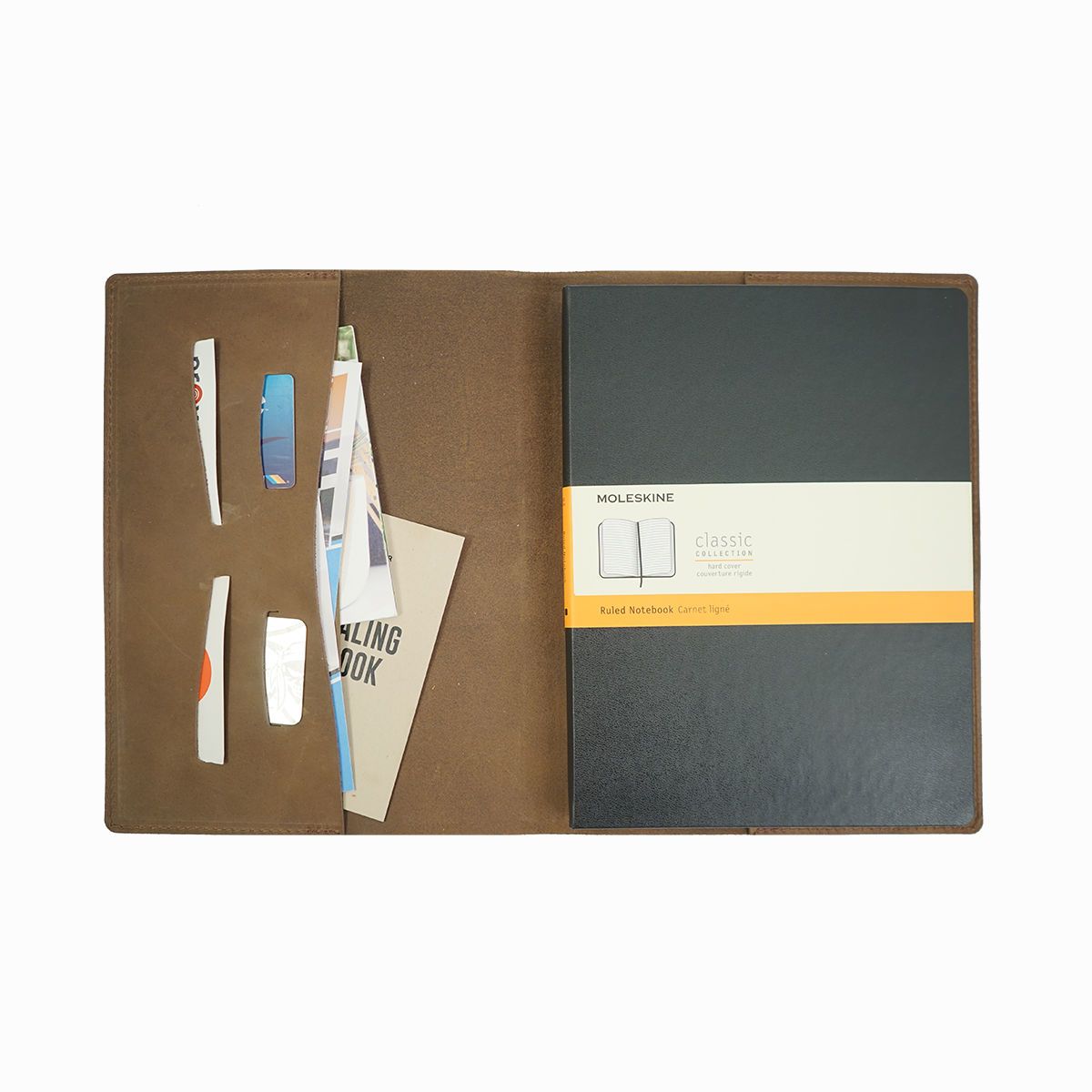 Moleskine classic xl leather notebook cover 7.5 x 9.75 (standard