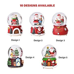 Christmas Musical Snowglobe