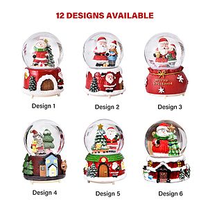 Christmas Decorations Snow Crystal Balls