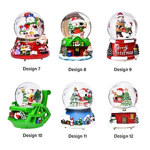 Christmas Decorations Snow Crystal Balls