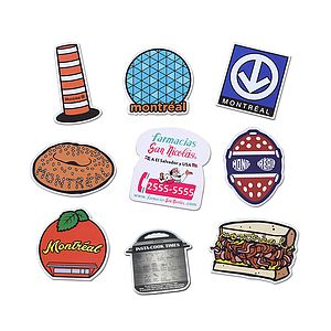 Custom Shape Paper Fridge Magnet