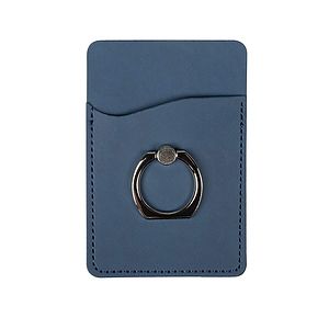 Cell Phone Wallet w Ring Phone Stand