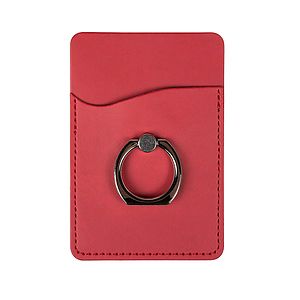 Cell Phone Wallet w Ring Phone Stand