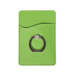 Cell Phone Wallet w Ring Phone Stand