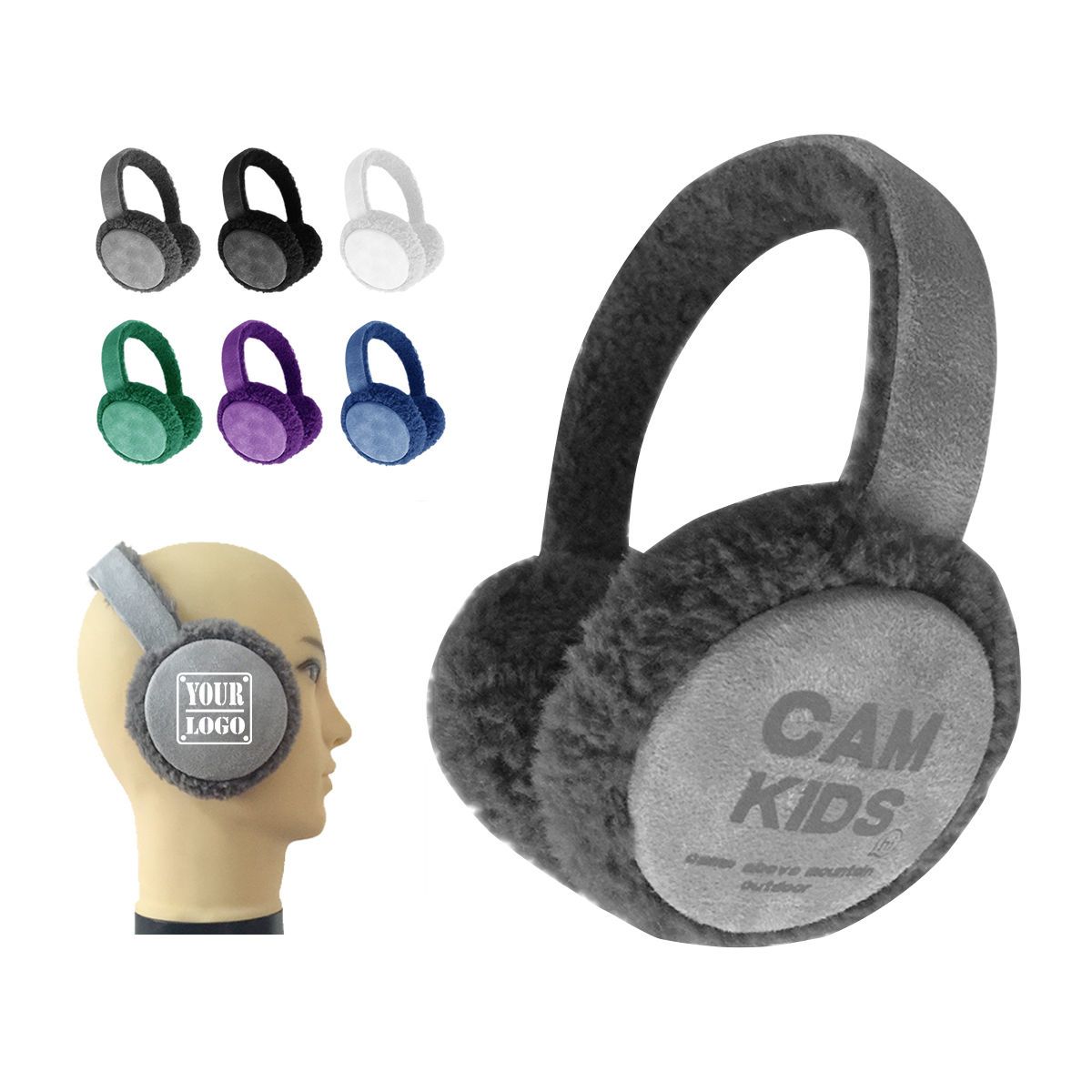 Winter Furry Fleece Ear Muffs