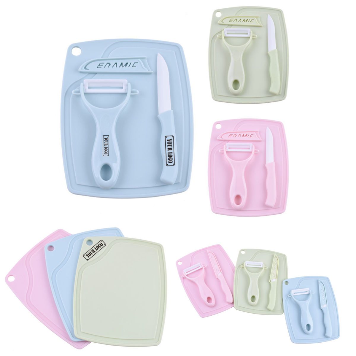 Ceramic Knife Peeler Set