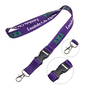 Sublimated Polyester Neck Lanyard w Quick Release Buckle