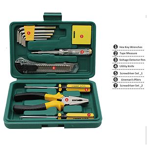 11-Piece Household Tool Kit
