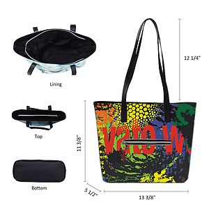 Full Color Women's Leather Handbag Full Color Women's Leather Handbag