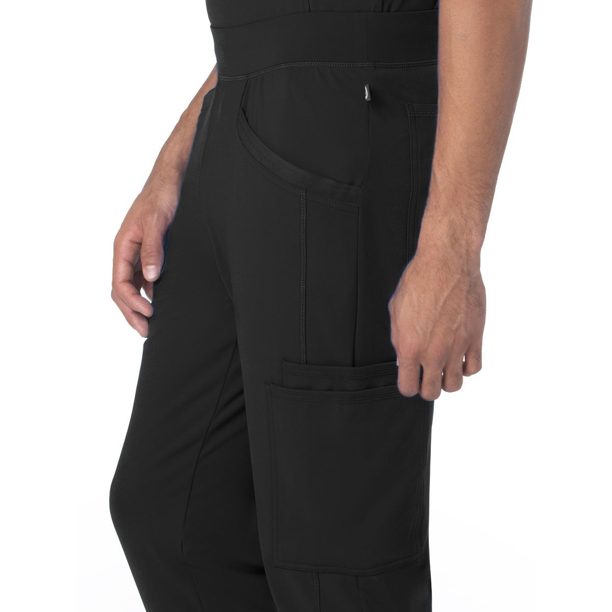 Urbane impulse tailored fit super stretch 7pkt jogger scrub pants for