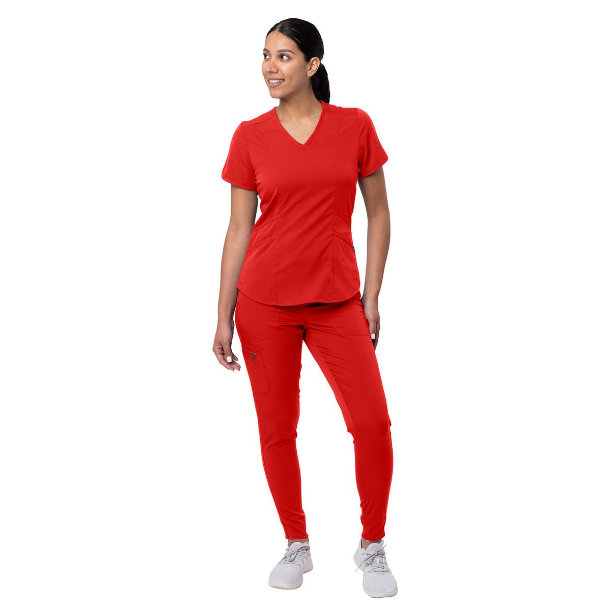 Promotional Adar pro women's modern athletic jogger scrub set