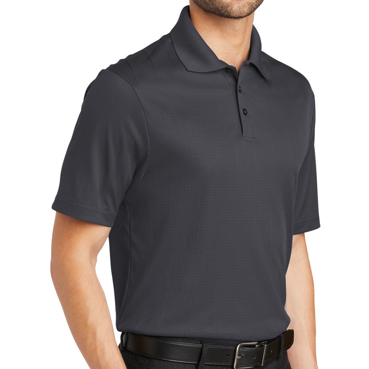 Port authority men's performance fine jacquard polo k528 Order Swag