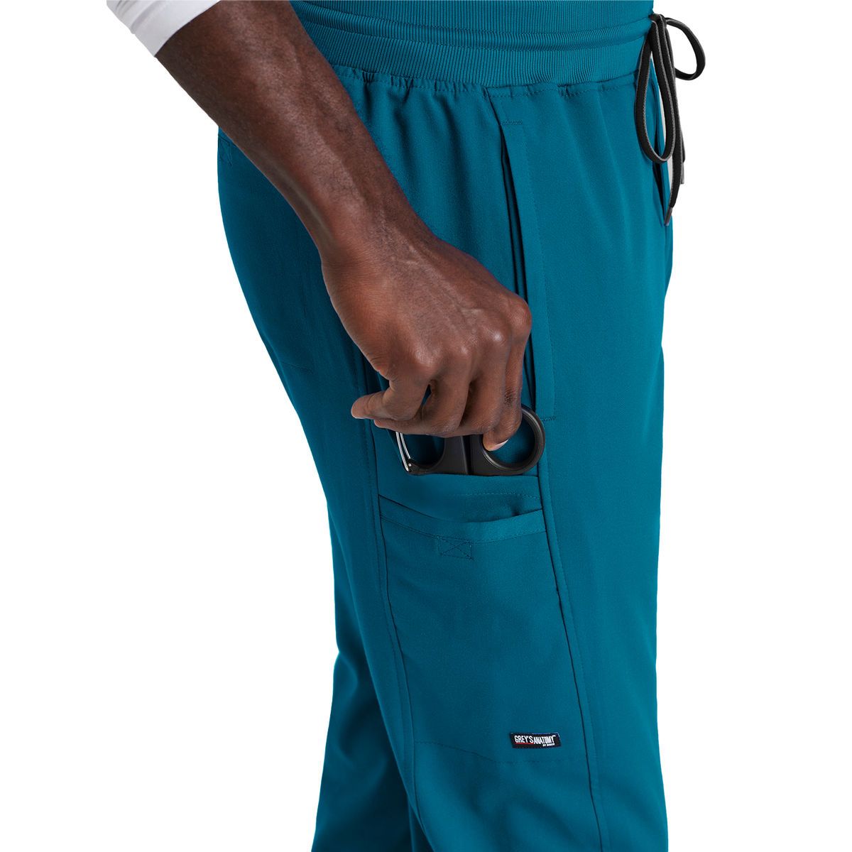 Grey's anatomy spandex stretch men's 6 pocket straight pant Corporate