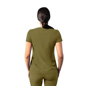 Adar - Addition - Women's Multi-Pocket V-Neck Top