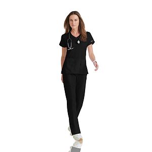 Grey's Anatomy Classic - Women's Four-Pocket V-Neck Cora Scrub Top