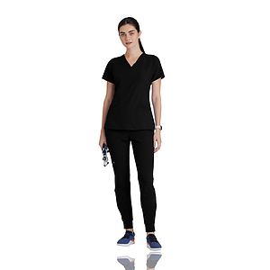 Barco One - Women's Five-Pocket V-Neck Pulse Scrub Top