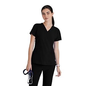 Barco One - Women's Five-Pocket V-Neck Pulse Scrub Top