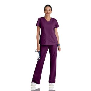 Grey's Anatomy Classic - Women's Two-Pocket V-Neck Aubrey Scrub Top